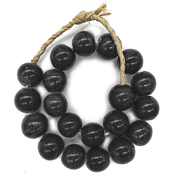 Fio Com 20 Firmas Redonda Preta Para Guia Ou Brajá