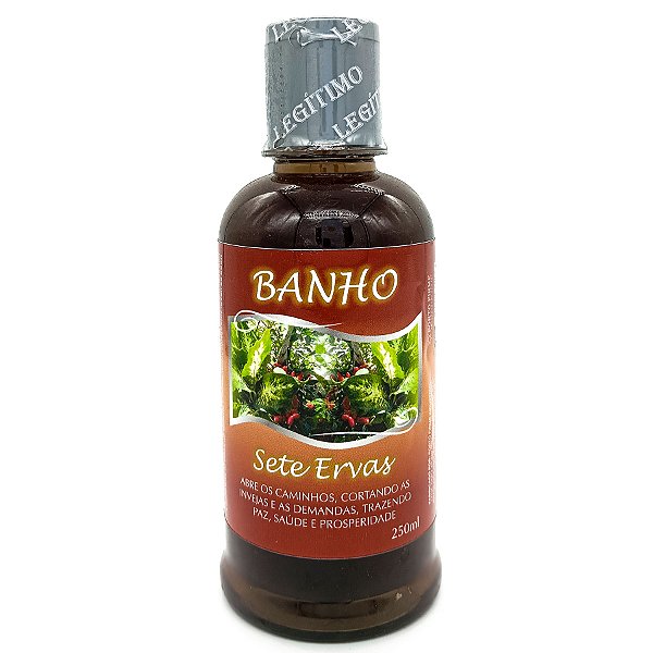 Banho Liquido 250ML 7 Ervas