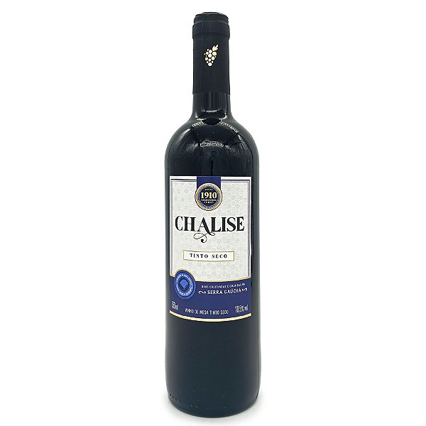 Vinho De Mesa Tinto Seco Garrafa 750ML Chalise