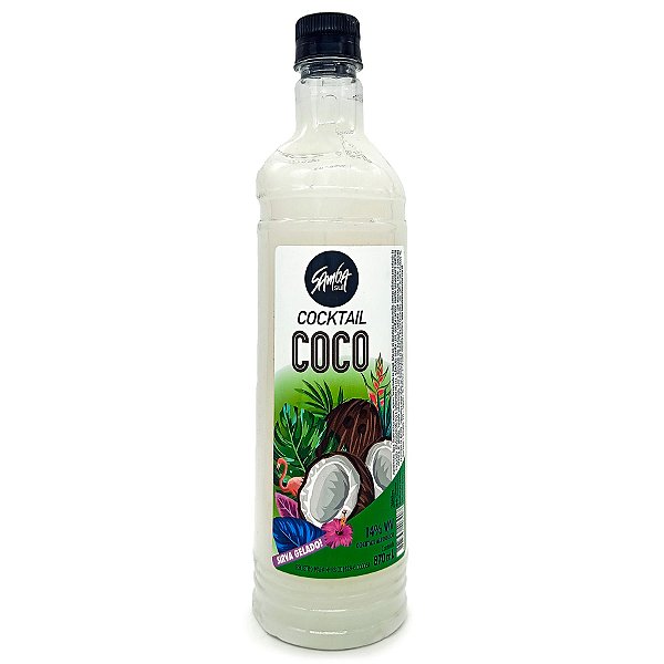 Coquetel Cocktail Batida De Coco 870ML Samba Sul