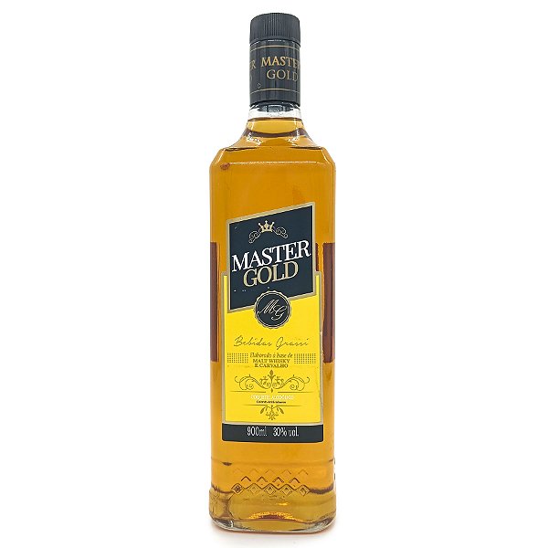 Coquetel De Malt Whisky E Carvalho 900ML Master Gold