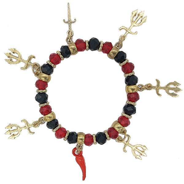 Pulseira Adorno Enfeite P/ Quartinha Orixá Pombagira