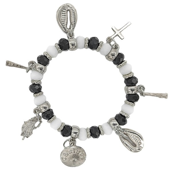 Pulseira Adorno Enfeite P/ Quartinha Orixá Omolu Obaluaê