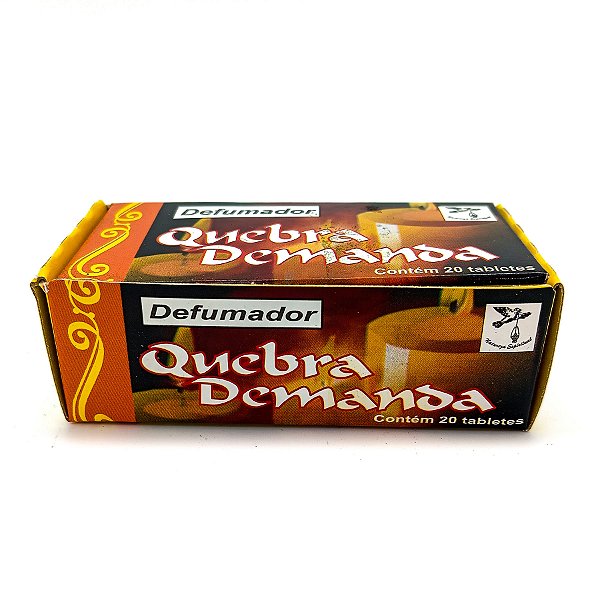 Incenso Defumador Tablete Cx C/ 20Un Quebra Demanda