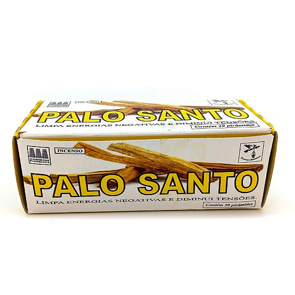 Incenso Defumador Tablete Cx C/ 20Un Palo Santo