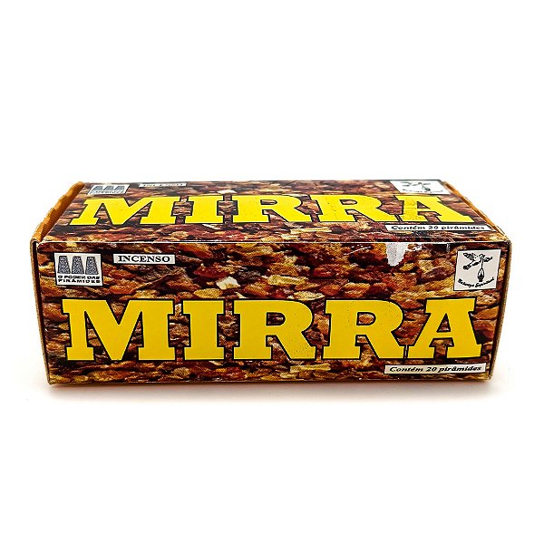 Incenso Defumador Tablete Cx C/ 20Un Mirra