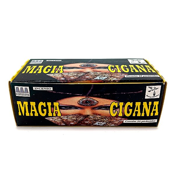 Incenso Defumador Tablete Cx C/ 20Un Magia Cigana