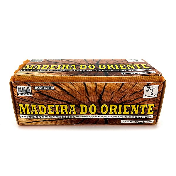 Incenso Defumador Tablete Cx C/ 20Un Madeira Do Oriente