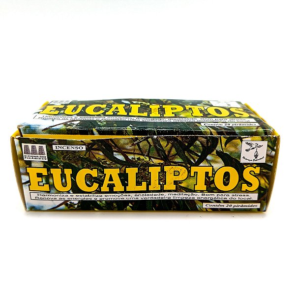 Incenso Defumador Tablete Cx C/ 20Un Eucaliptos