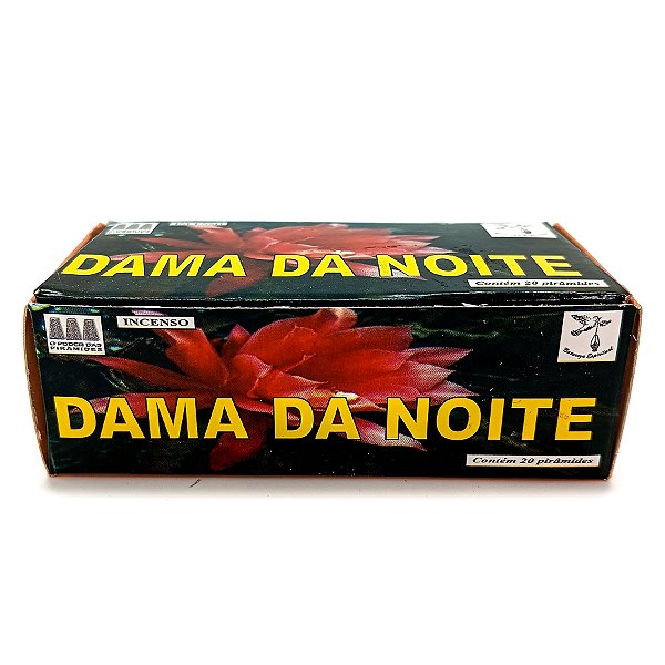 Incenso Defumador Tablete Cx C/ 20Un Dama Da Noite