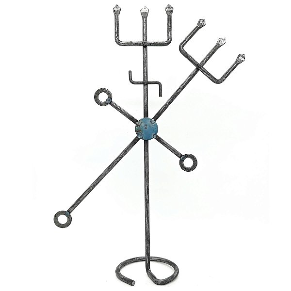 Ferro Exu Capa Preta Ferramenta P/ Assentamento Ferragem