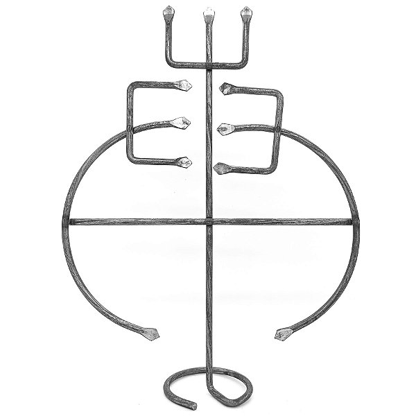 Ferro Exu 7 Porteiras Ferramenta P/ Assentamento Ferragem