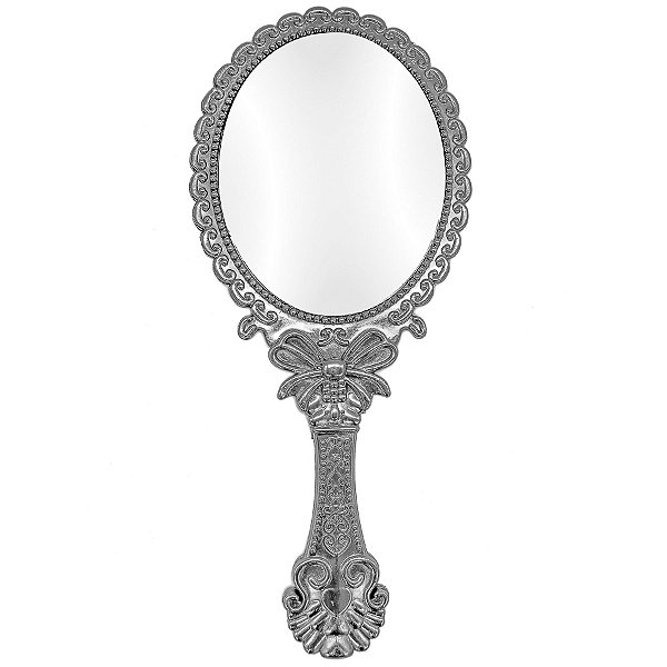 Espelho Abebe Dobravel Prata Medio Provençal