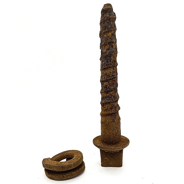 Ferro Parafuso De Trem Para Assentamento Ogum