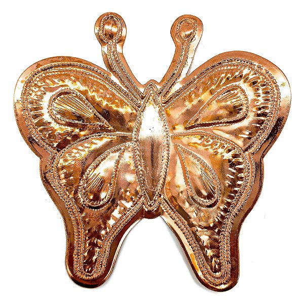 Mini Borboleta Cobre Ferramenta P/ Assentamento Iansã Oyá