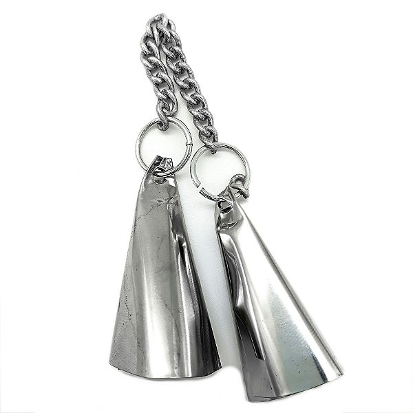 Mini Sino Alakoro Pingente Prata 10CM Para Ogum