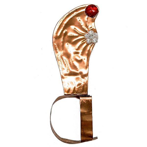 Mini Adaga Espada Alforge P/ Assentamento Iansa Cobre