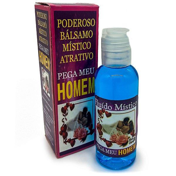 Perfume Poderoso Bálsamo Místico Atrativo Pega Homem 120ML
