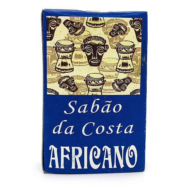 Sabão Da Costa Africano 50G Caixa Azul