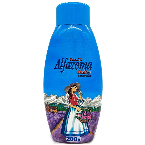 Talco Fragrancia Suave Alfazema Halley 200G