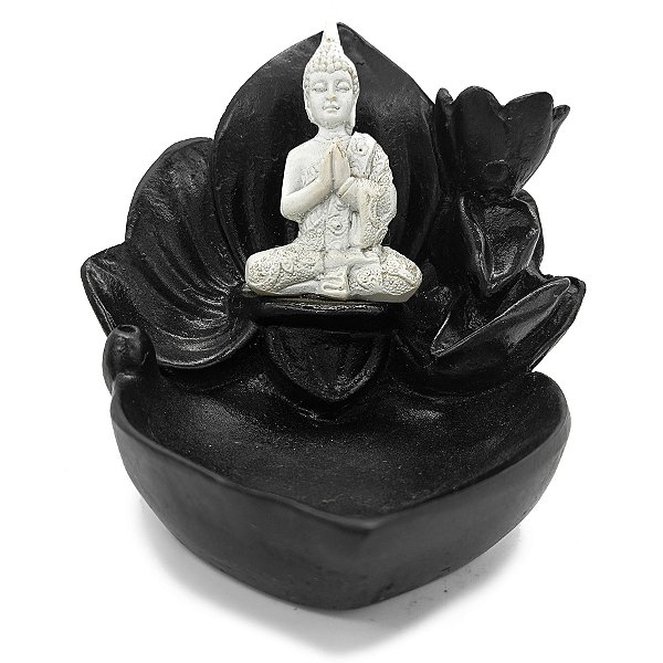 Incensario Cascata Porta Incenso Flor Buda Tibetano