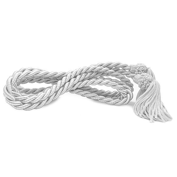Fiel Cordão De São Francisco Branco 2M C/ Tassel