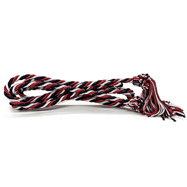 Fiel Cordão De São Francisco Tricolor 2M C/ Tassel