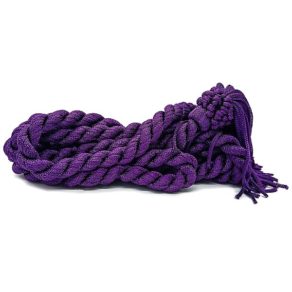 Fiel Cordão De São Francisco Roxo 2M C/ Tassel