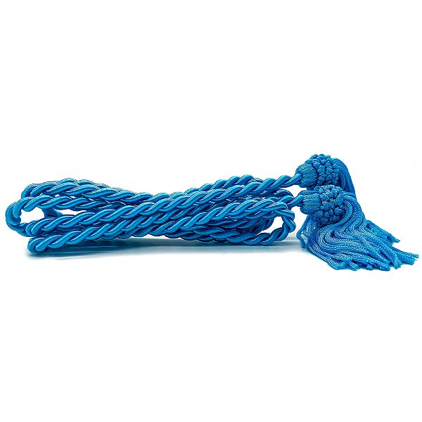 Fiel Cordão De São Francisco Azul 2M C/ Tassel