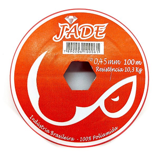 Fio De Nylon 100M Resistente Espessura 0,45Mm