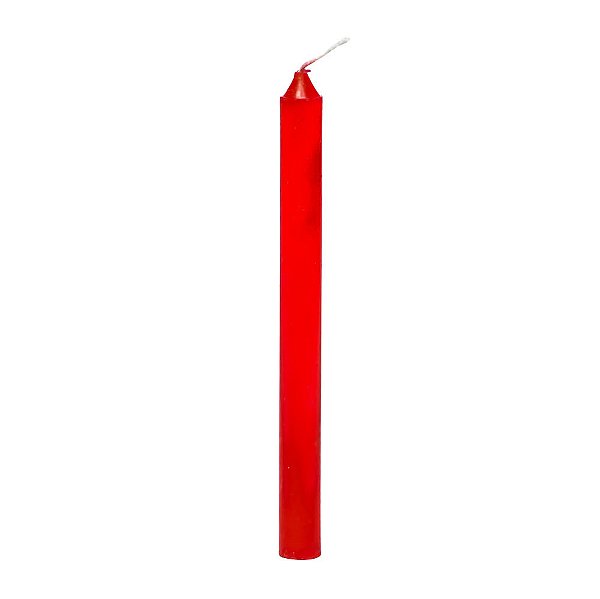 Vela Palito De Parafina Unidade Vermelho