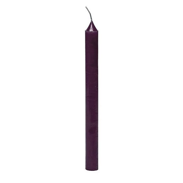 Vela Palito De Parafina Unidade Roxo