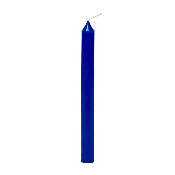 Vela Palito De Parafina Unidade Azul Marinho
