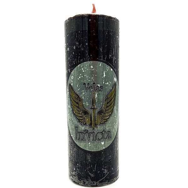 Vela De 7 Dias 50Mm Parafina Verde Unidade Invicta