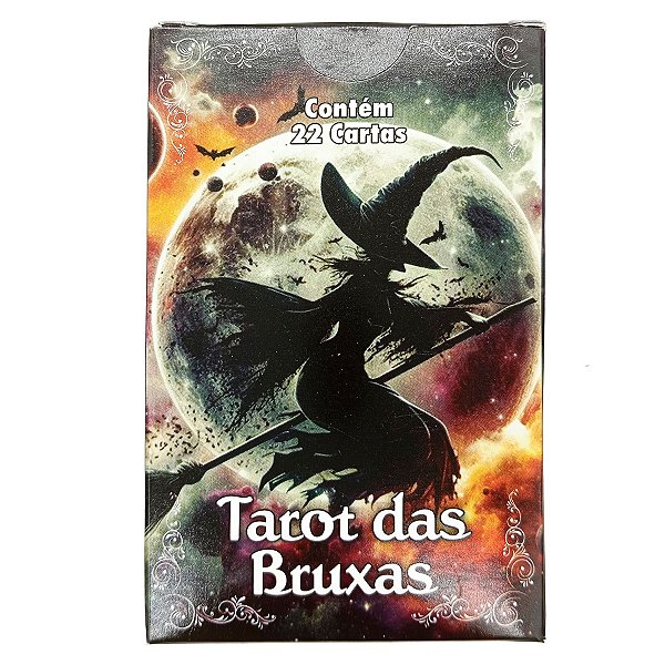 Baralho Tarot Das Bruxas Com 22 Cartas + Manual