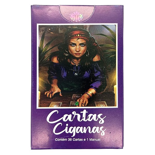 Baralho Tarot 36 Cartas Ciganas + Manual