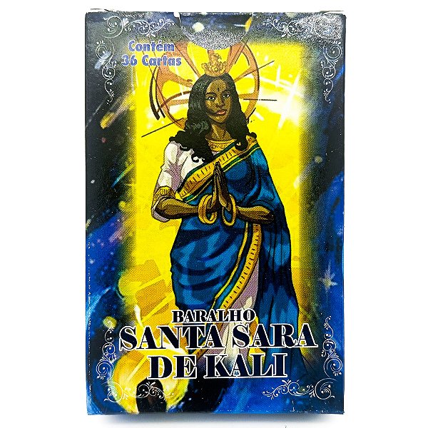 Tarot Baralho Santa Sara De Kali Com 36 Cartas + Manual