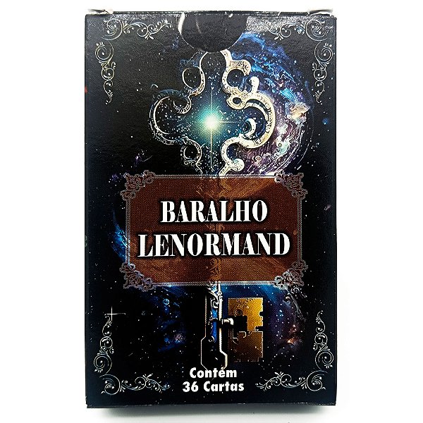 Tarot Baralho Lenormand Com 36 Cartas + Manual