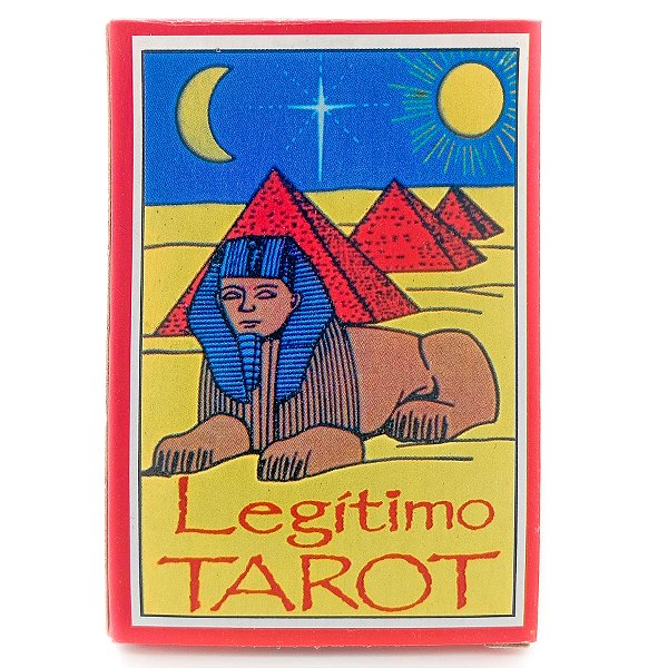 Baralho Legítimo Tarot Egípcio Com 40 Cartas + Manual
