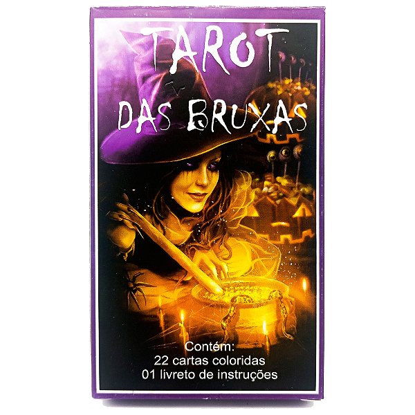 Tarot Das Bruxas Com 22 Cartas + Manual