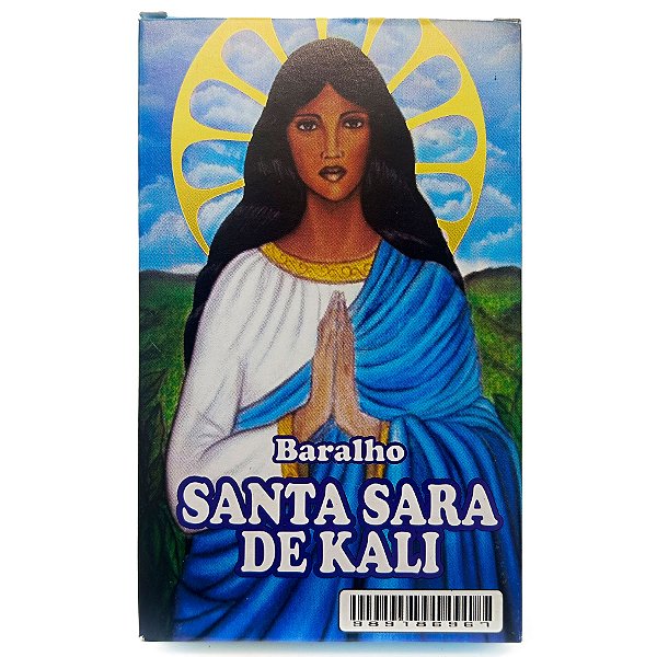 Tarot Baralho Santa Sara De Kali Com 36 Cartas + Manual