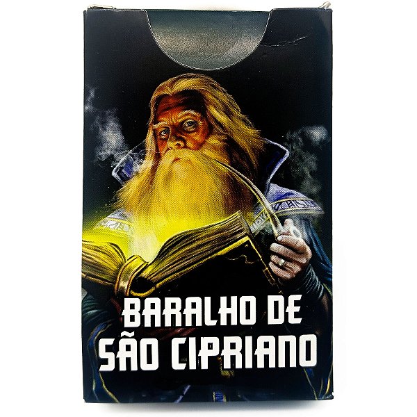 Tarot Baralho De São Cipriano Com 52 Cartas Explicativas