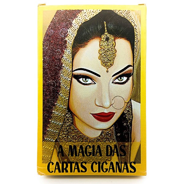 Tarot A Magia Das Cartas Ciganas Com 36 Cartas + Manual