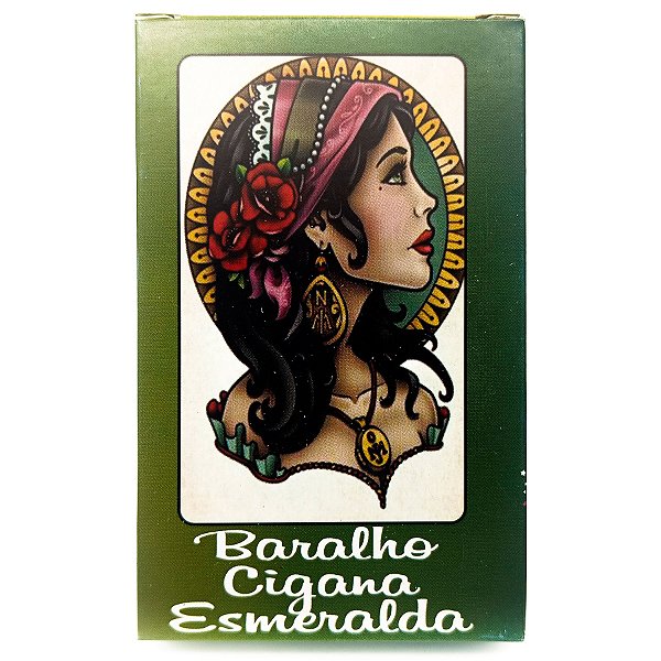Tarot Baralho Da Cigana Esmeralda Com 36 Cartas + Manual
