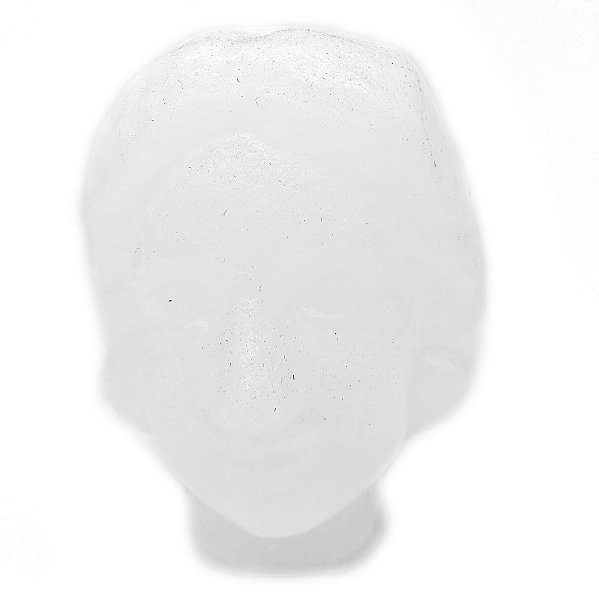 Vela De Magia Cabeça Feminina Branco