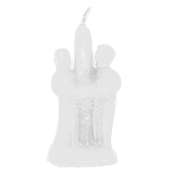 Vela De Magia União De Casal Branco