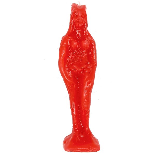Vela De Magia Pombagira Lebara Vermelho