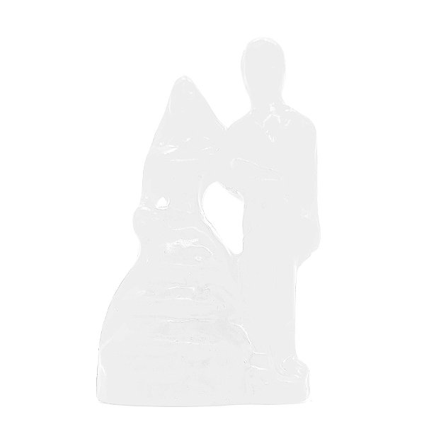 Vela De Magia Noivos Casal Branco