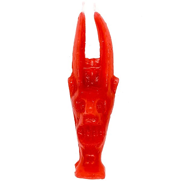 Vela De Magia Nó Amarrado Vermelho