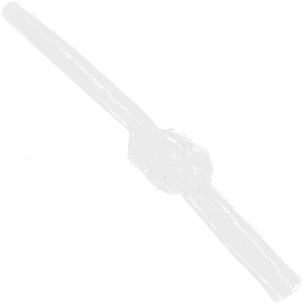 Vela De Magia Nó Amarrado Branco